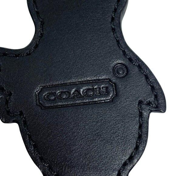 Coach Penguin Leather Keyring Charm Keychain Fob Lilac/Purple - Picture 7 of 9